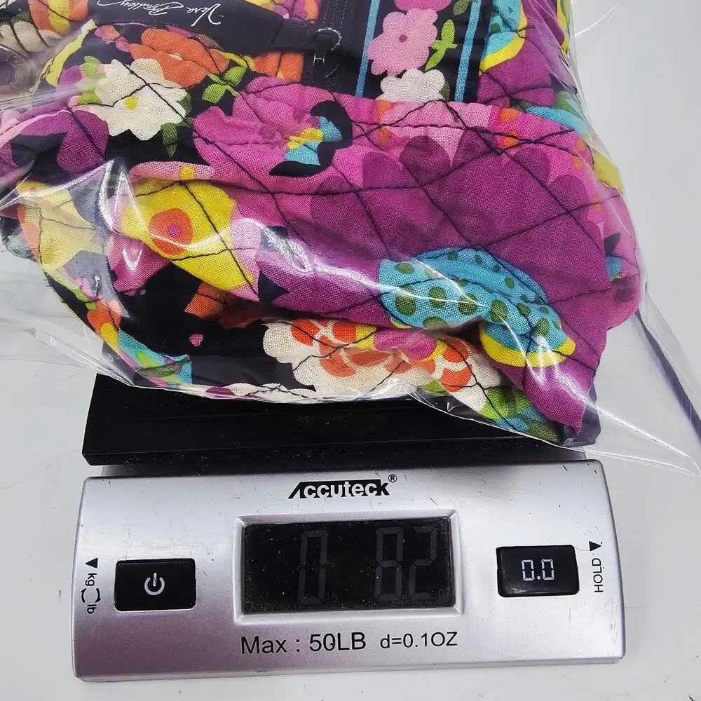 Vera Bradley Multicolor Floral Bucket Backpack Retired Cotton Quilted Boho